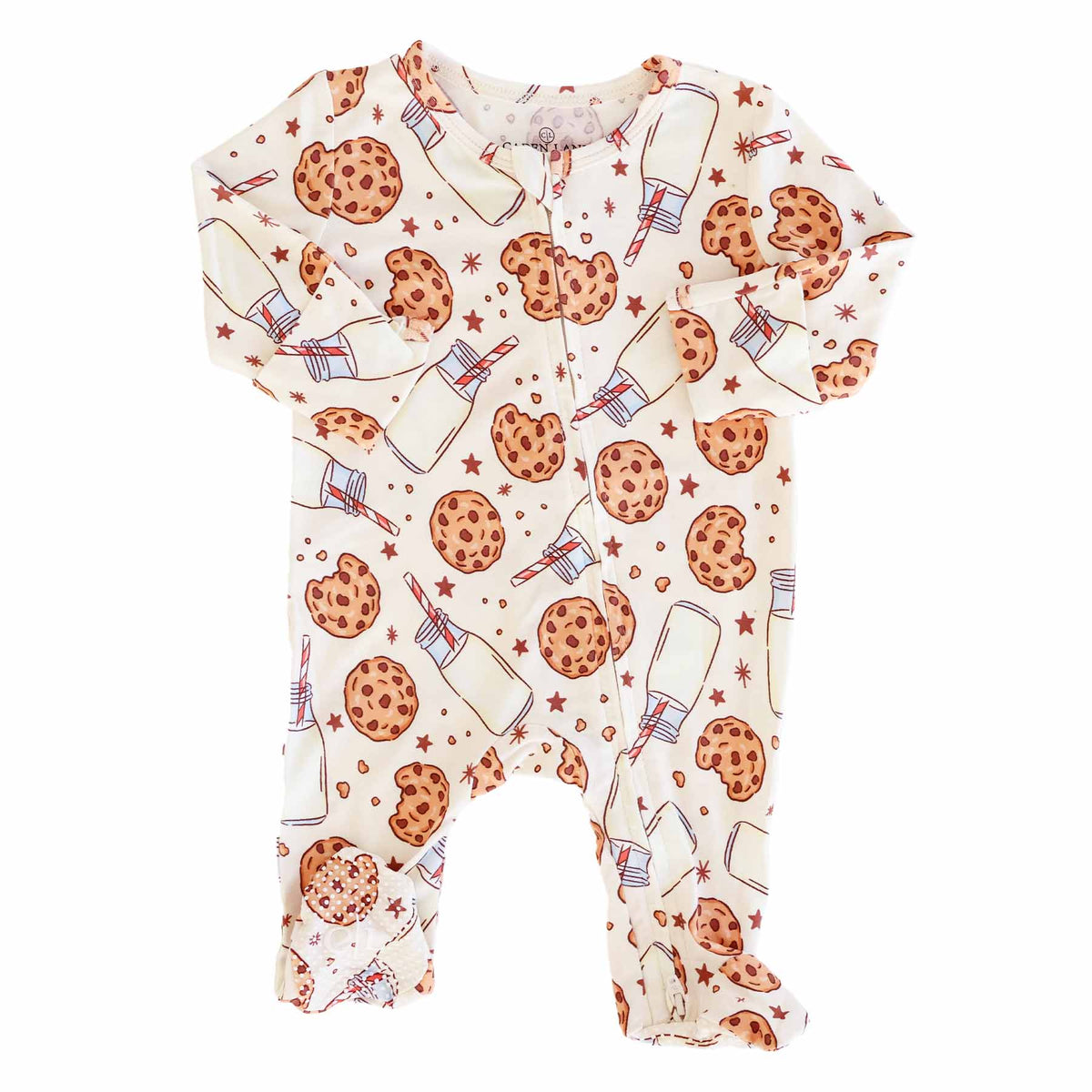 Cookie Cuddles Zipper Footie
