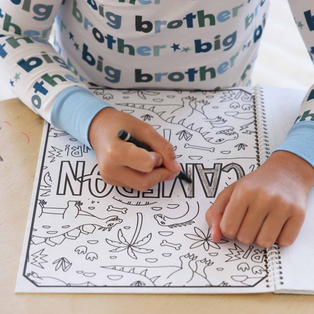 Personalized Coloring Book | Jurassic Playground