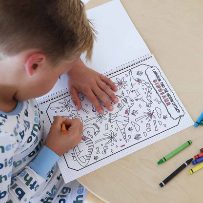 Personalized Coloring Book | Jurassic Playground