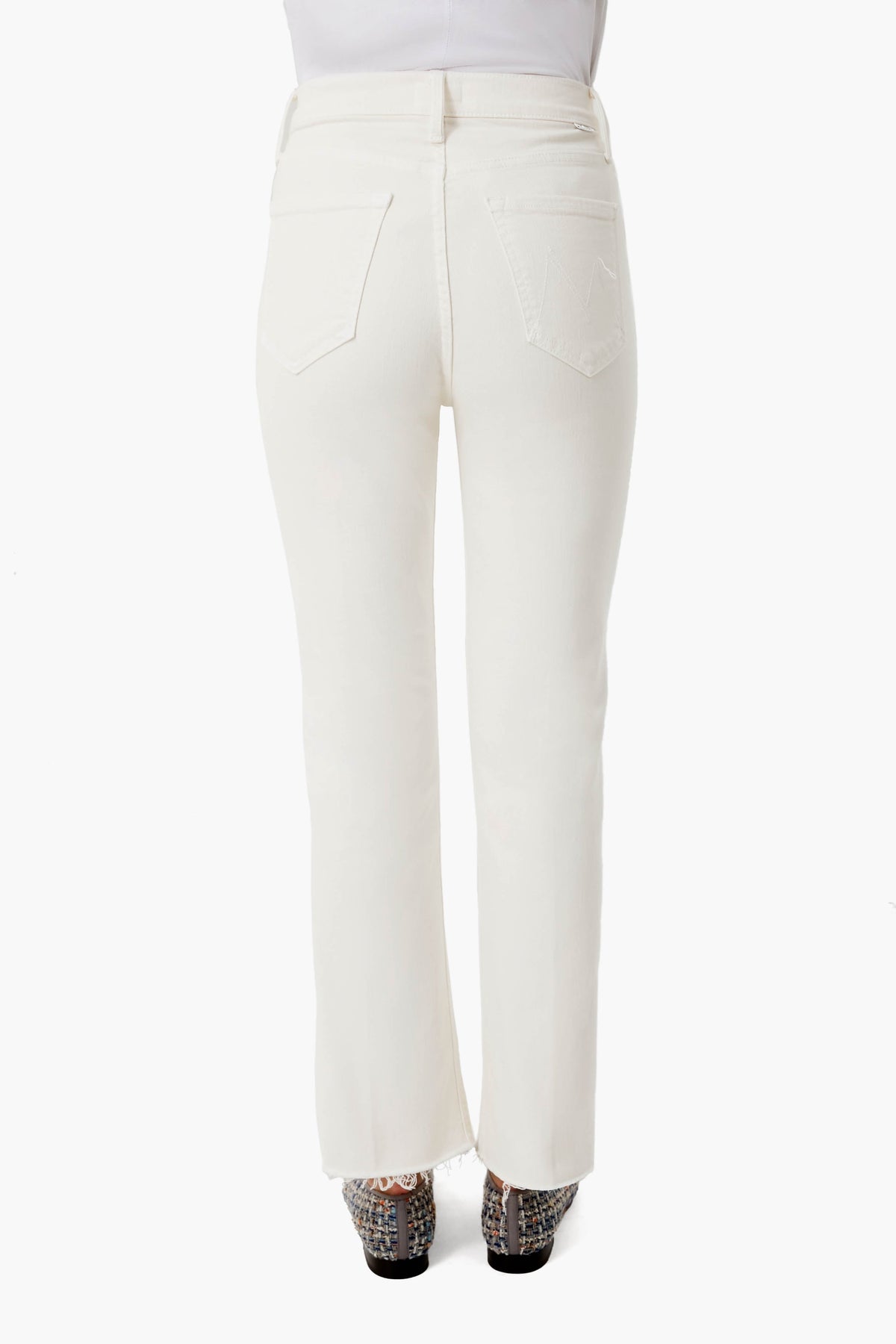 Antique White The Tripper Ankle Fray