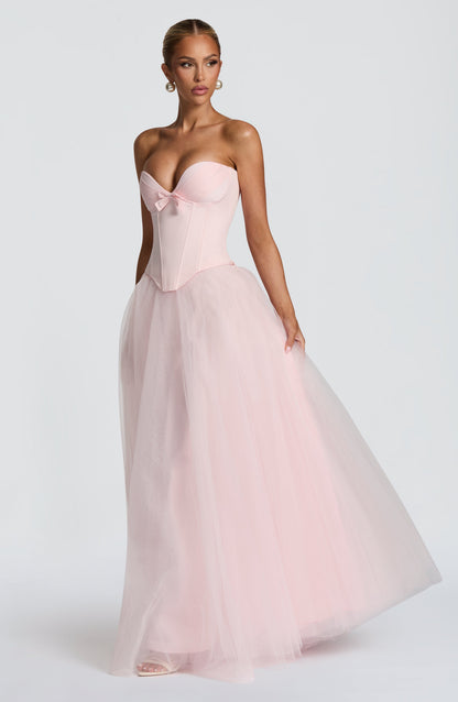 Ethel Maxi Skirt - Blush