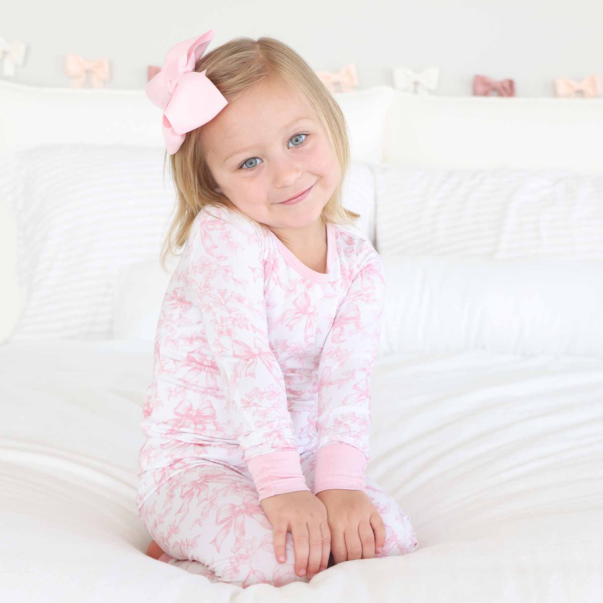 Fancy Frills Two Piece Pajama Set