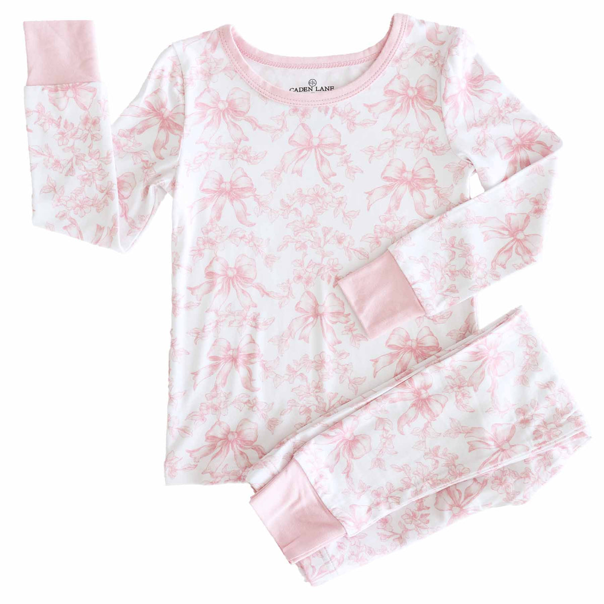 Fancy Frills Two Piece Pajama Set