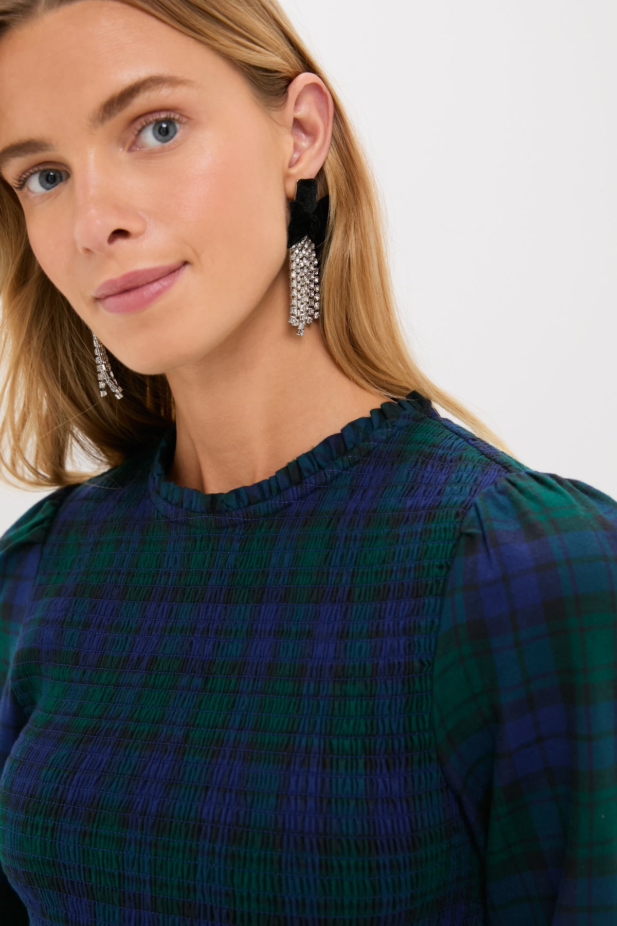 Blackwatch Tartan Lilia Mini Nap Dress