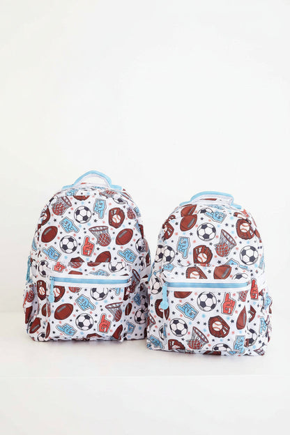 Kids Embroidered Backpack | Half Time