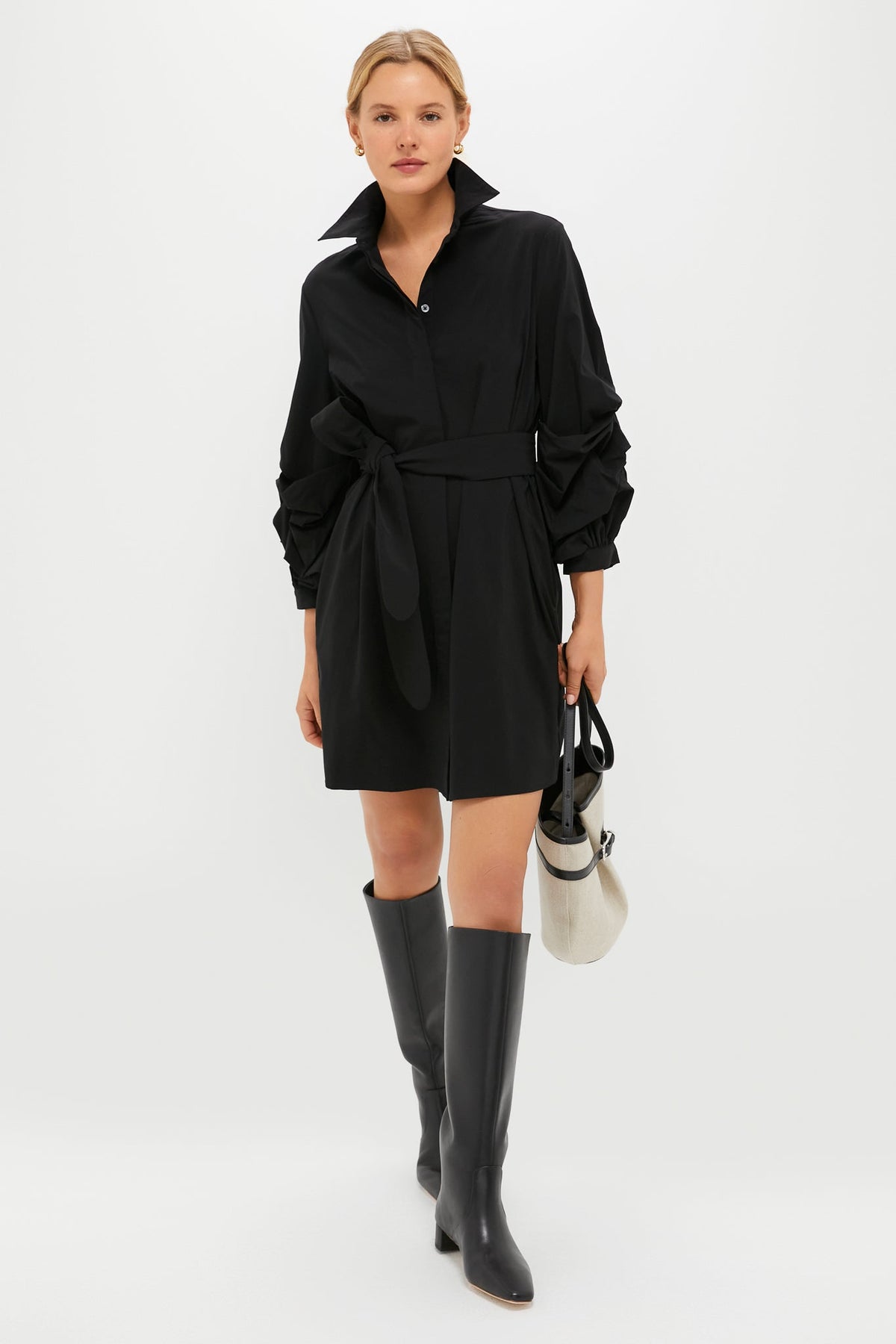 Black Alessia Mini Dress