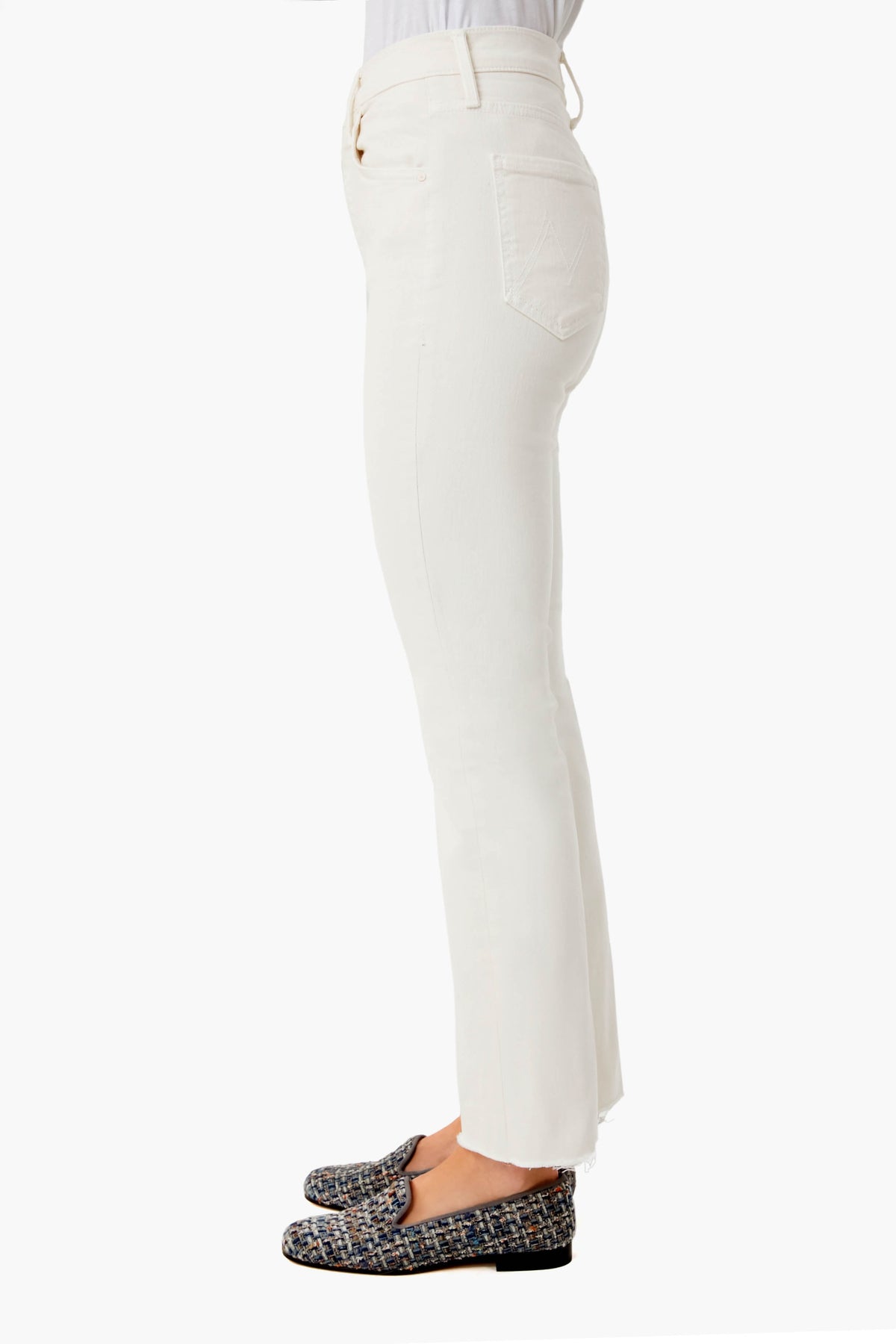 Antique White The Tripper Ankle Fray