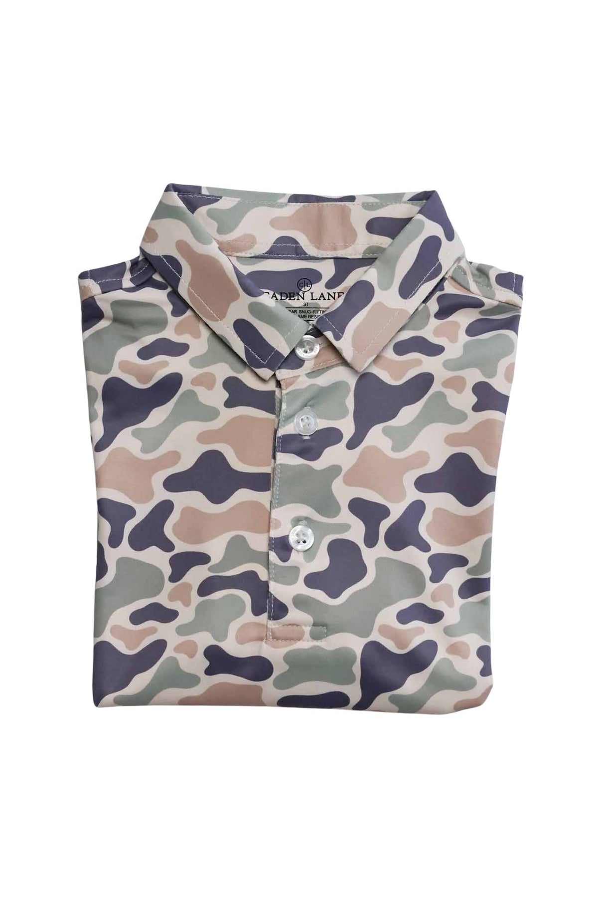 Daddy & Me Matching Short Sleeve Polos | Camo Cutie