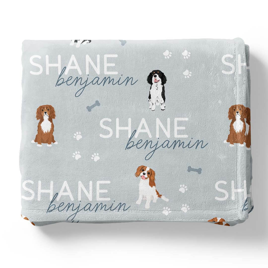 Personalized Kids Blanket | King Charles