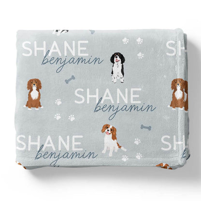 Personalized Kids Blankets | Dog Breeds - Part 1