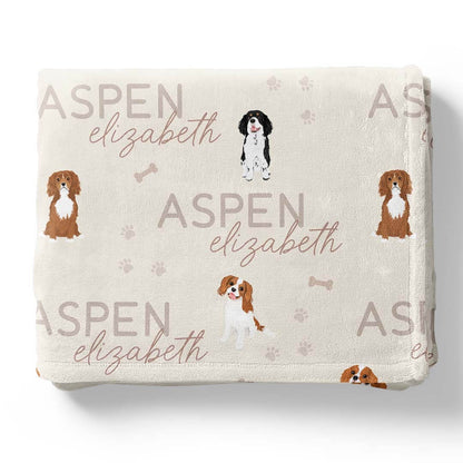 Personalized Kids Blanket | King Charles