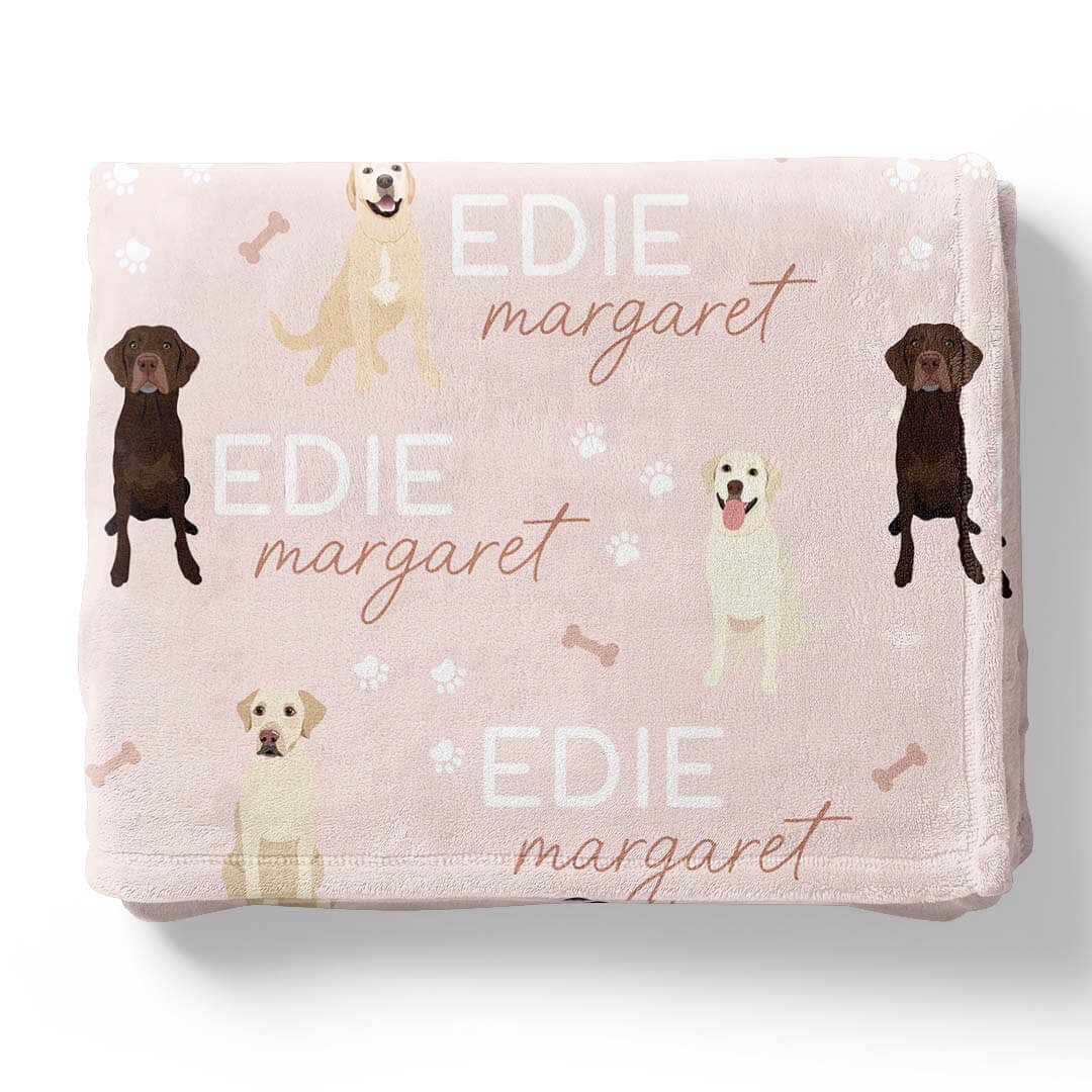 Personalized Kids Blankets | Dog Breeds - Part 1