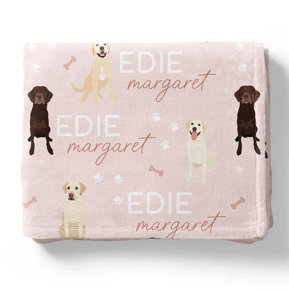 Personalized Kids Blankets | Dog Breeds - Part 1