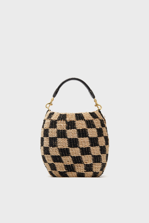 Black & Natural Checker Pot de Miel