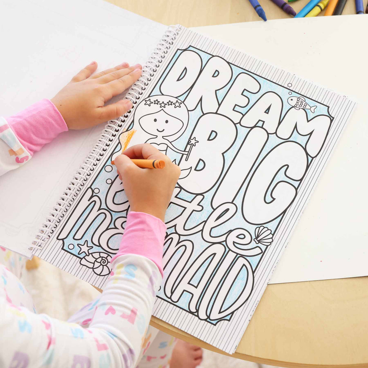 Personalized Coloring Book | Mermaid Magic