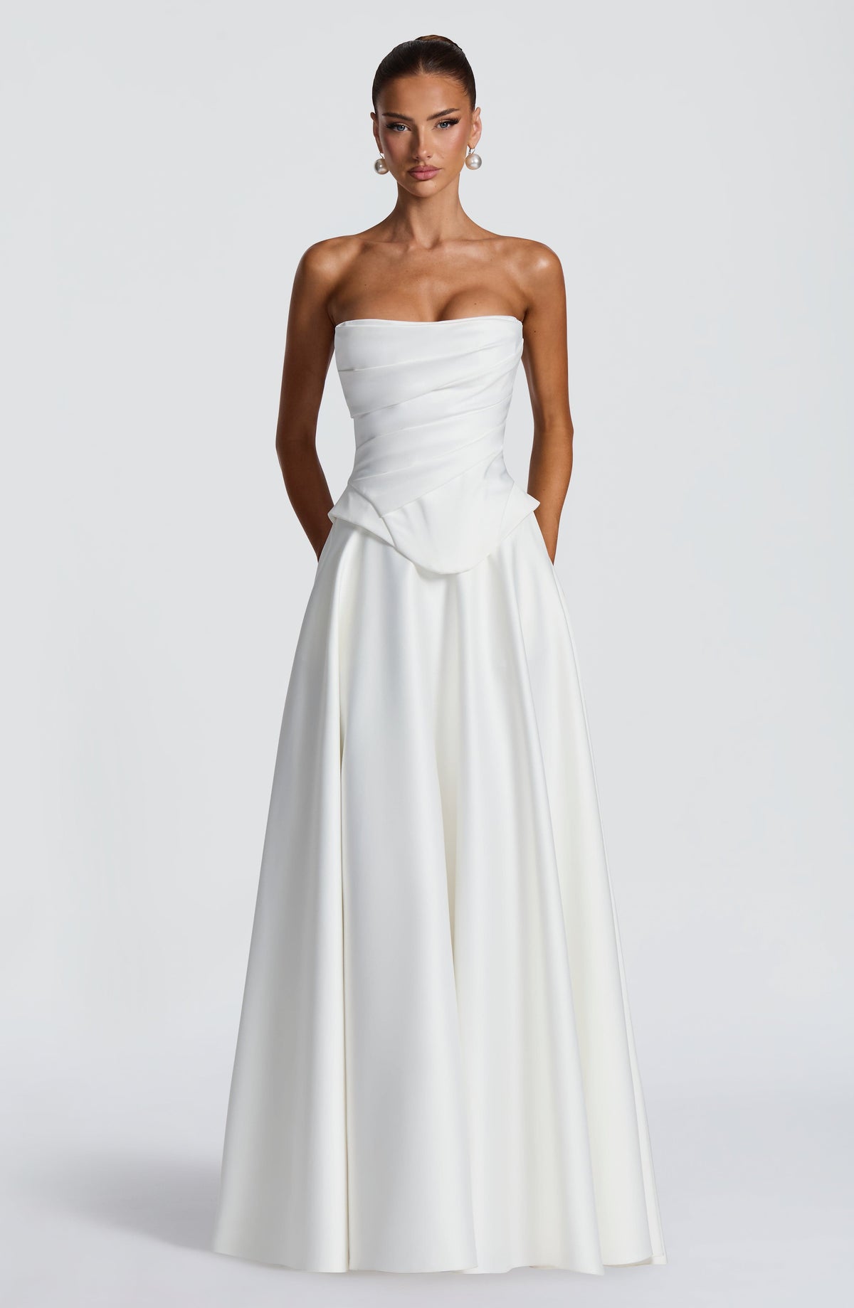 Mira Maxi Skirt - Ivory
