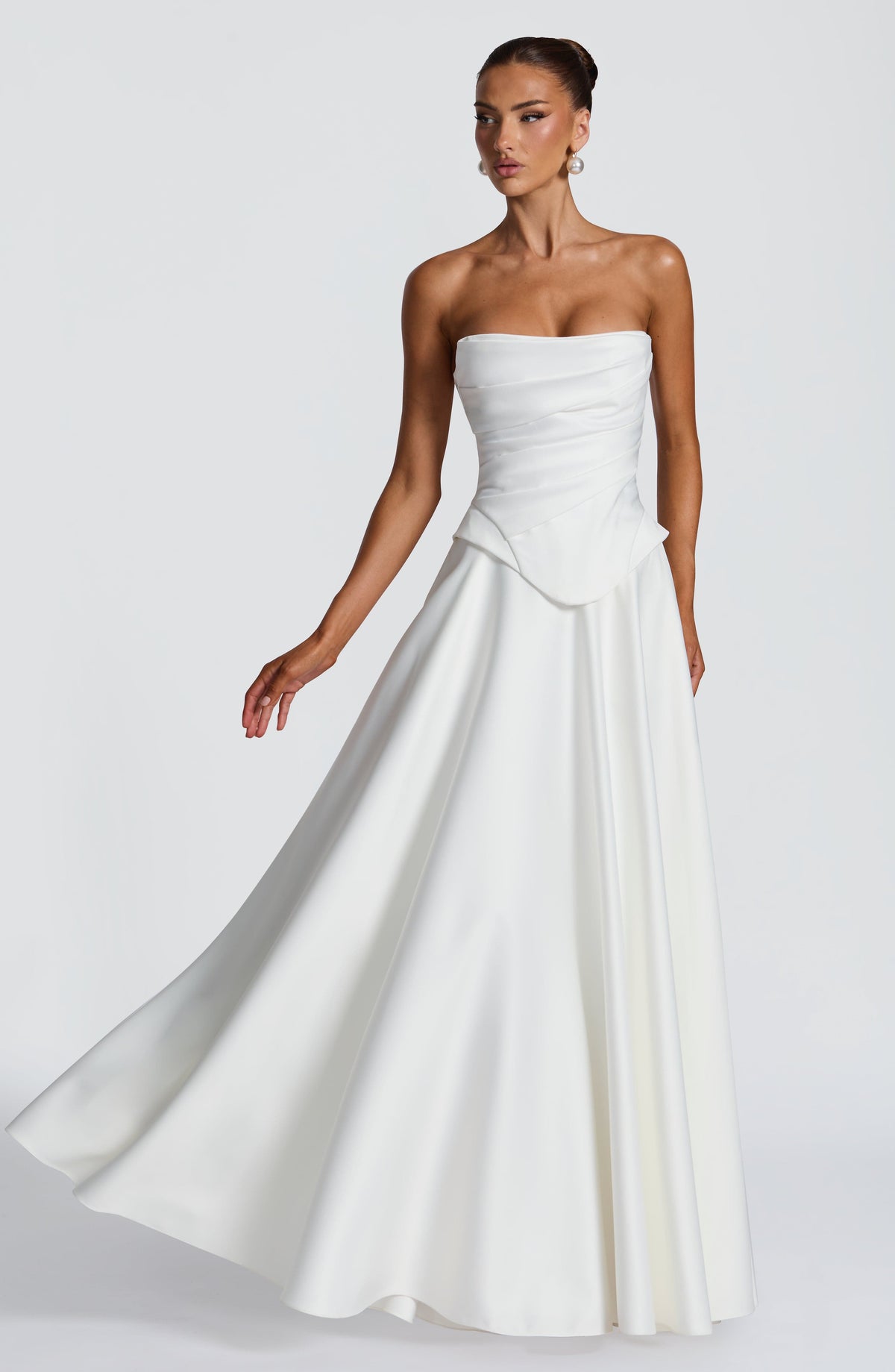 Mira Maxi Skirt - Ivory