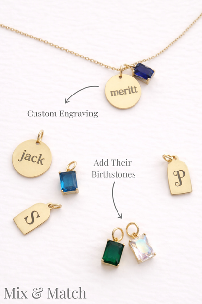 Engraved Charms
