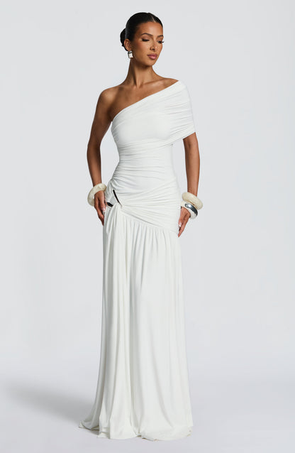 Monica Maxi Dress - White