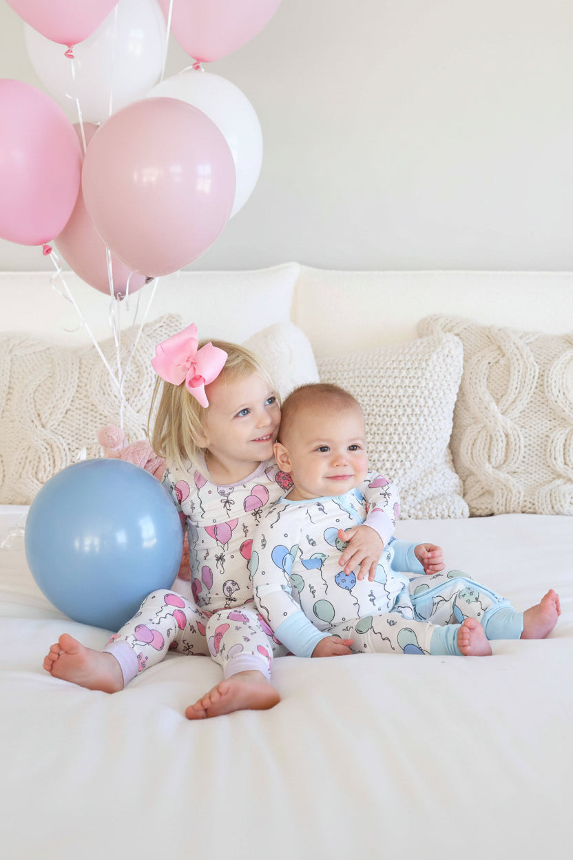 Party Time Two Piece Pajama Set | Pink