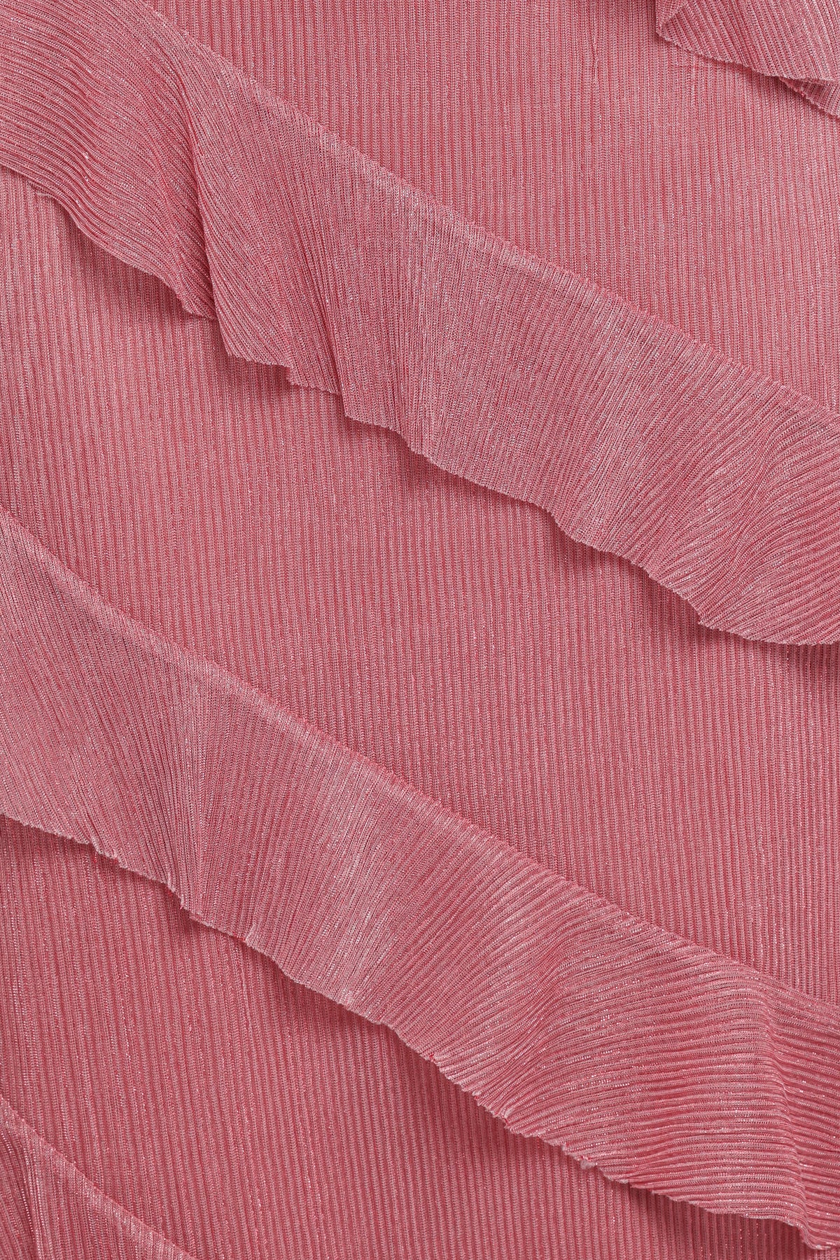 Ciao Ruffles Maxi Dress - Pink