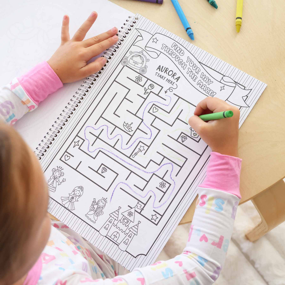 Personalized Coloring Book | Far Far Away