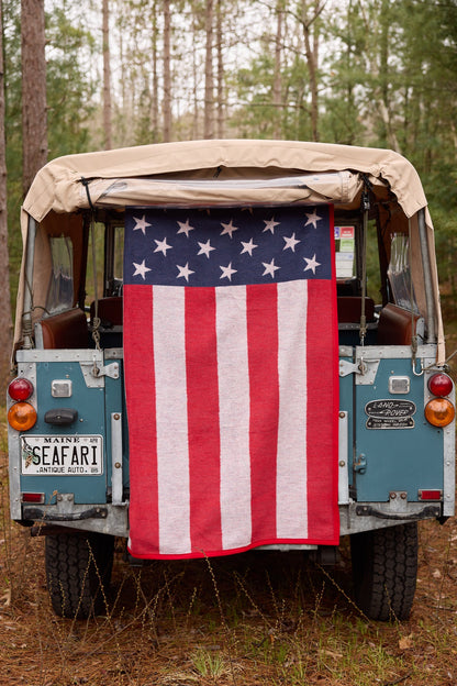 American Flag Blanket