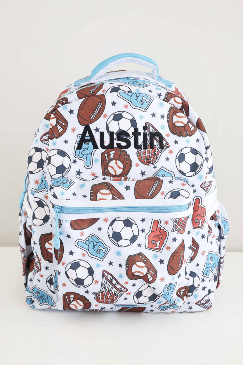 Kids Embroidered Backpacks