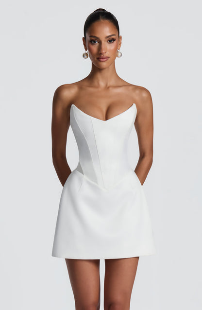Torin Mini Dress - Ivory