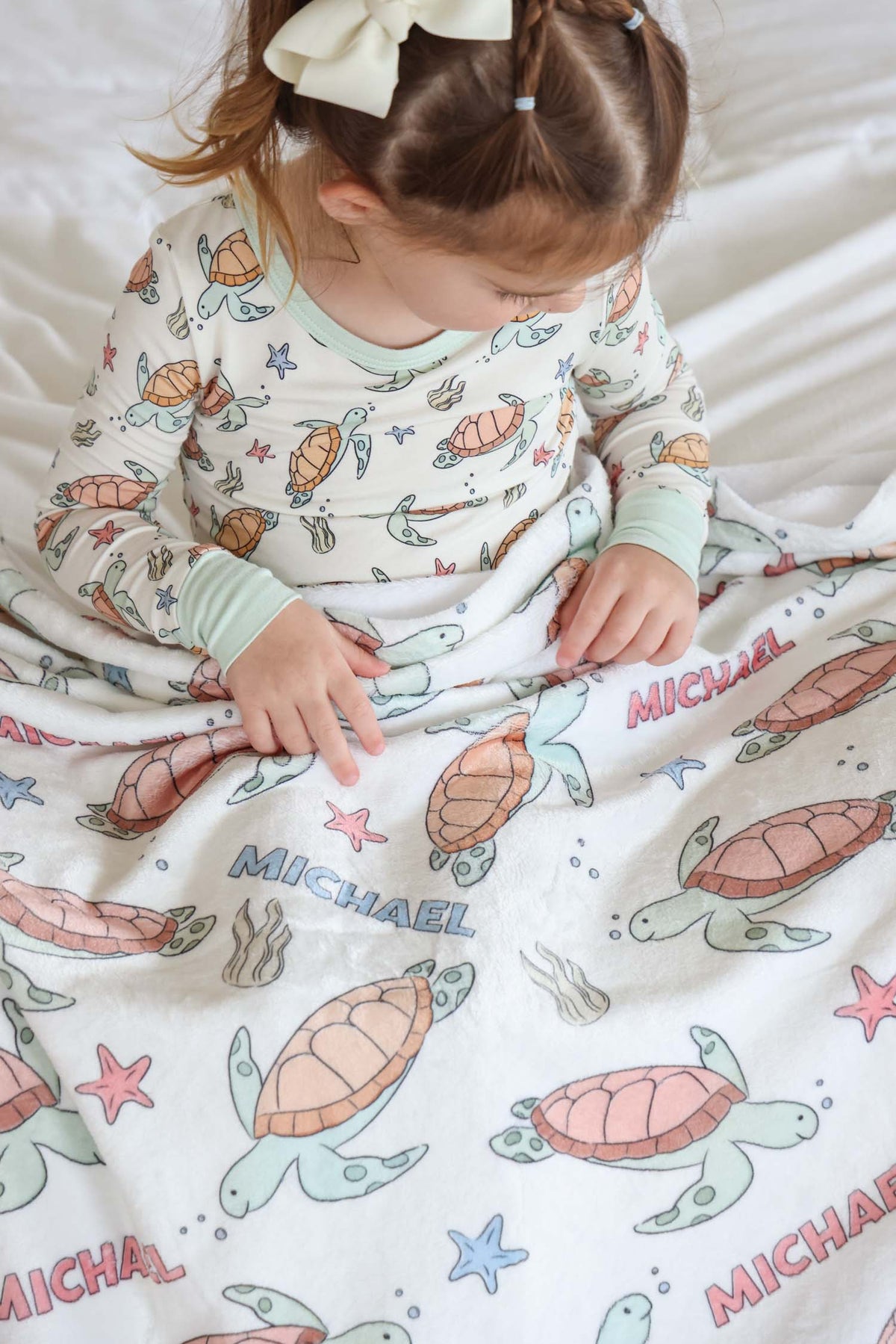 Personalized Kids Blanket | Turtley Rad