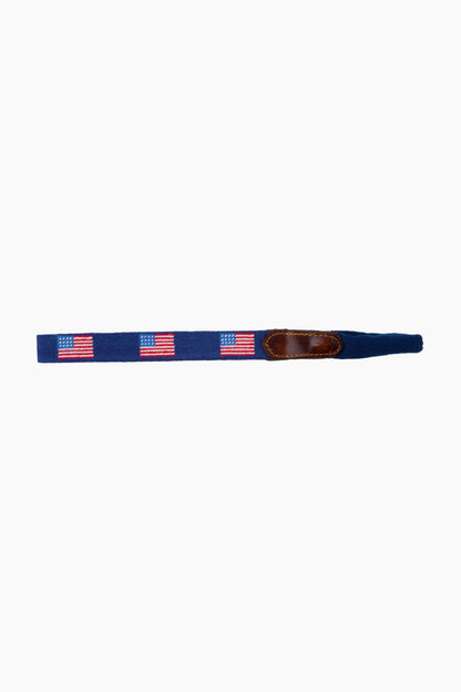 American Flag Needlepoint Sunglass Straps